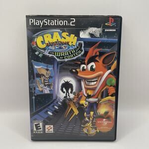 PlayStation 2 Crash Bandicoot: The Wrath of Cortex Video Game & Manual